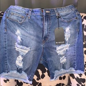 Jean Bermuda cute off shorts